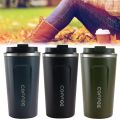 510ML Stainless Steel Coffee Cup Thermos Mug Leak-Proof Thermos Travel Thermal Vacuum Flask Insulated Cup Water Bottle. 
