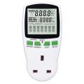 New Ac Power Meter 220V Digital Wattmeter Eu Energy Meter Watt Monitoring Power Cost Map Measurement Socket Analyzer Universal. 