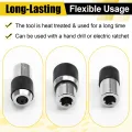 2Pcs Tap Socket Ratchet Tap Wrench 3/8inch Drive Hand Tool 1/4-1/2 Taps,0-1/2 Taps Tapping Socket Set Tap Socket Adapter. 