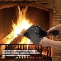 Hand Made Wooden Fireplace Blower Resistance Wood Bellows for Barbecue. 