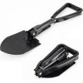 (New)Car Multi-function Emergency Vehicle Metal Steel Ice Snow Mud Sand Shovel Folding Shovel Car High-strength Snow Shovel Ice Scraper. 