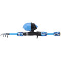 Kids Fishing Rod Reel Combo, Retractable FRP Kids Fishing Pole Set for 3 To 15 Years Old.