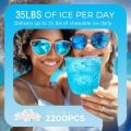 WiFI Smart Ice Maker Machine,35lbs/24H Ice Maker Countertop, Tank Storage 1.3L,Portable Self-Cleaning Ice Maker,APP Control Countertop Fast Ice Maker with Ice Scoop for Home, Camping,Bars,Coffee Shop.