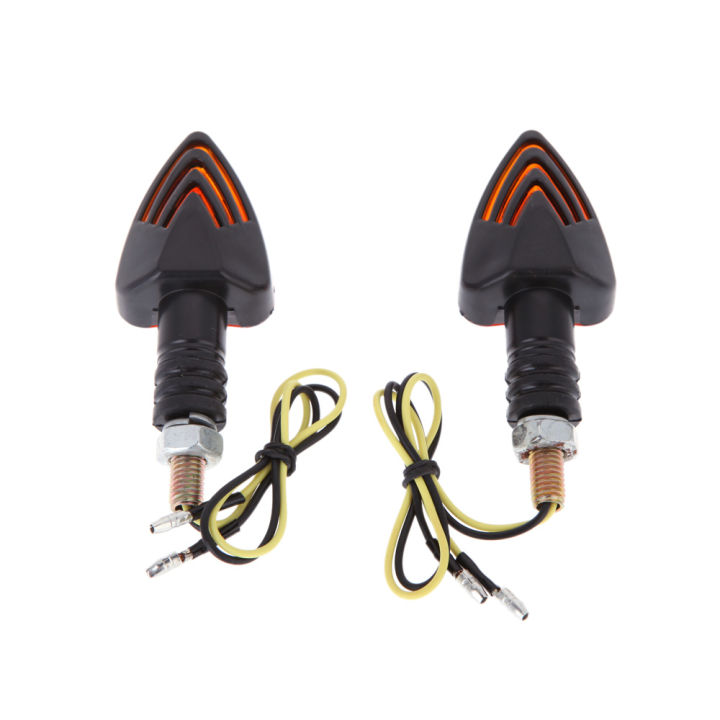 2pcs%2012v%20Mini%20Motorcycle%20Motorbike%20Turn%20Signal%20Indicators%20Arrow%20Carbon%20Amber%20Light%20-%20Image%206