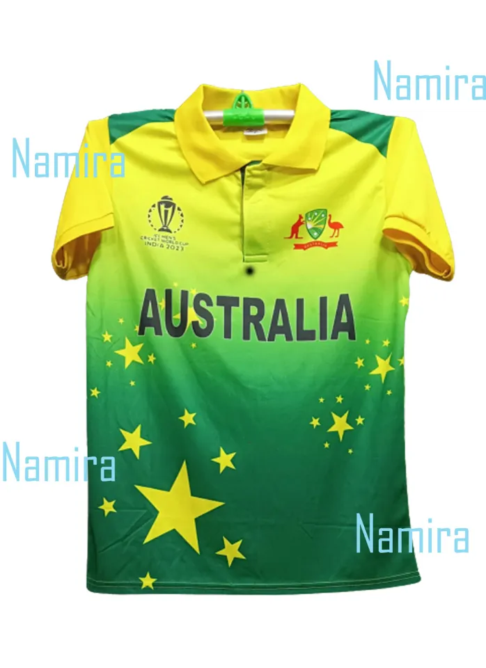 Cricket World Cup 2023 Aus Cricket Jersey Australia Cricket World