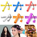 Perm Rods and 30 Pieces 6 Sizes Hair Rollers with Hair Cold Wave Rods Hair Curler for Women Long Short Hair. 