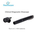 Thermocare Portable Otoscope Penlight for Ear, Eye and Throat (Black). 