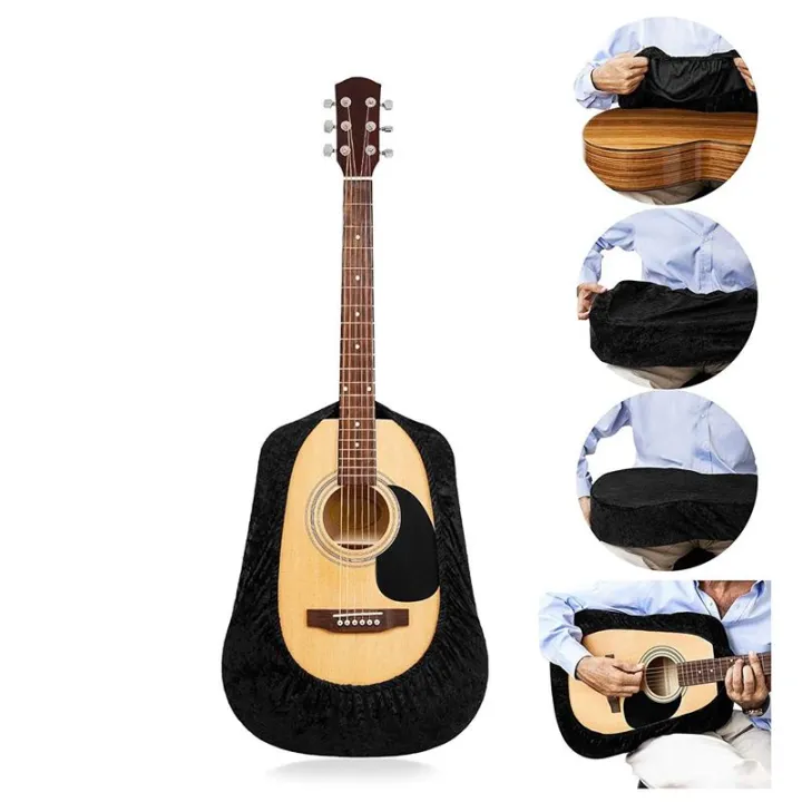 Ultimate%20Guitar%20Cover,%20Guitar%20Protector%20Black%20Velvet%20Color%20-%20Image%204
