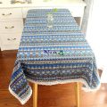 Wholesale Southeast Asian Ethnic Style Cotton Linen Tablecloth Bohemian Style Table Cloth Vintage Yunnan Lijiang Folk Tea. 