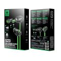 Plextone G23 Dual Variable Sound Cell Gaming 3.5mm In-Ear Wired Earphone. 