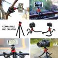 Mobile and Camera/SLR Camera Gopro Flexible Portable Octopus Tripod/High Quality Vlogging Tripod - Mirrorless System Camera. 