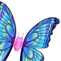 Easter Electric Fairy Wing with Light with Music Moving Butterfly Wing Blue.