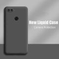 Liquid Silicone Shockproof Phone Case for Xiaomi Redmi Mi 8 Lite - Soft Gel Rubber Protective Back Cover.