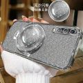 New Phone case Samsung Galaxy A70 A50s A50 A30s A7 2018 Back cover Liquid Glitter Quicksand Hourglass Stand Holder Luxury Shiny Gradient Plating Girls Slim Phone cases Transparent softcase Silicone Pouch Women.