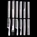 1PC Professional Hair Comb Anti-Static Carbon Fiber Hairdressig Cutting Comb finpae. 