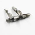 KOGEEK 6pcs M3-M10 1/4" Hex Shank Composite Tap Drills Thread Tap Taper Drill Bit Set Spiral Compound Drill. 
