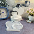 Silicone Silicone Mold Intricate White Gypsum Mold Cement Mold for Home Decor Crafting Gift Making Art Projects Hobbyists.