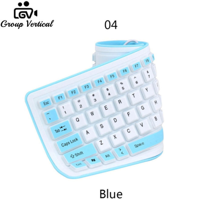 Group%20Vertical%20Portable%20Silent%20Foldable%20Silicone%20Keyboard%20Usb%20Flexible%20Soft%20Waterproof%20Roll%20Up%20Keyboard%20-%20Image%202