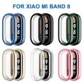 Soft Protective TPU Cover For Xiaomi Band 8, 9, 10 Case TPU Full Screen Protector Shell Bumper Plated Case.