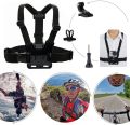 Accessories Bundle Kit Head Strap Mount/Chest Harness/Selfie Stick for Gopro Hero 11 10 9 8 7 6 5 4/AKASO EK7000/Brave 7/Dragon Superman. 