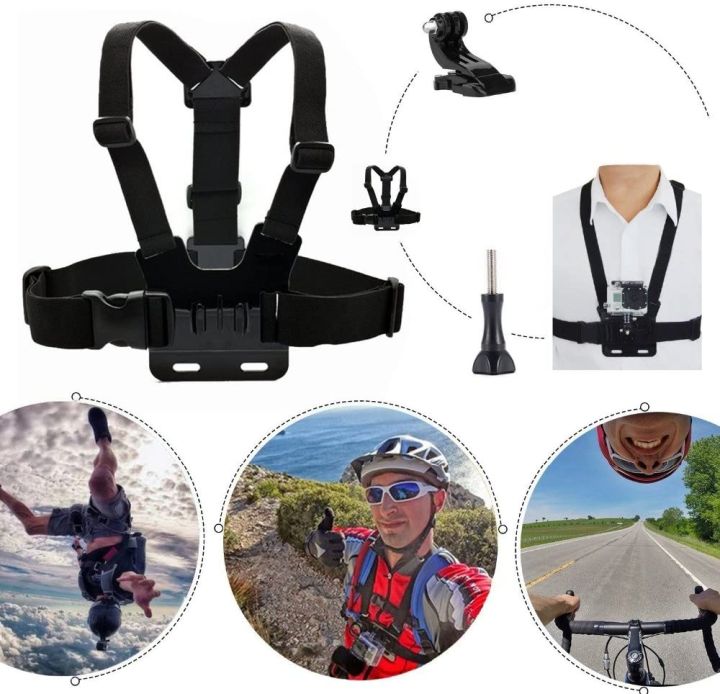 Accessories%20Bundle%20Kit%20Head%20Strap%20Mount/Chest%20Harness/Selfie%20Stick%20for%20Gopro%20Hero%2011%2010%209%208%207%206%205%204/AKASO%20EK7000/Brave%207/Dragon%20Superman%20-%20Image%203