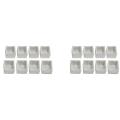 LKPCIGCXM 1 Inch Blind Brackets White Profile Box Mounting Bracket Window Blinds Headrail Bracket (16).