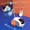 Remote Controlled Smart Cat Toy 2 Modes Automatic Moving Toy Car for Cats Dogs Interactive Playing Kitten Training Pet Supplies. 