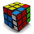 Rubik's Cube Puzzle Toy Multicolor.
