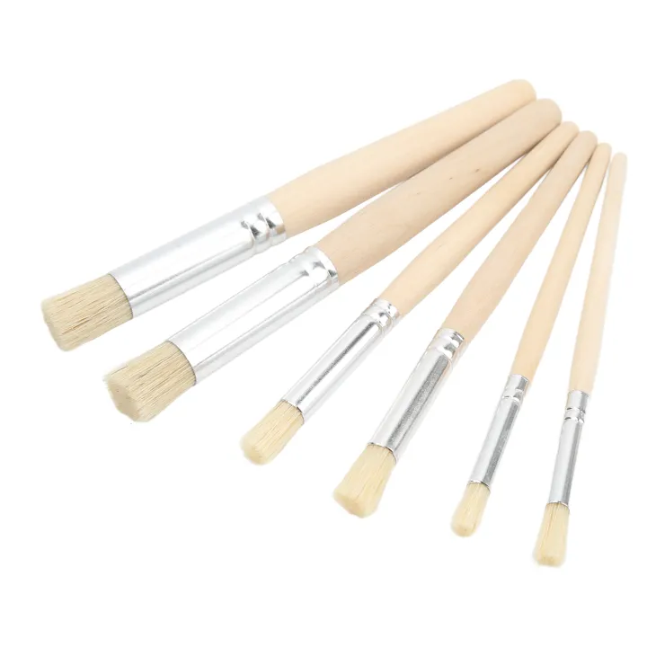 Stencil%C2%A0Paint%C2%A0Brushes%C2%A0,%20Ergonomic%C2%A0%20Highly%20Durable%20Easy%20Grip%20Stencil%C2%A0Brush%C2%A0Set%206PCS%20for%20Drawing%20for%20Lettering%20for%20Art%20for%20Kids%20-%20Image%205