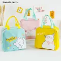 HAOS New Cartoon Insulated Lunch Bag Zipper Lunch Bag Bag Aluminum Film Thickened Large Capacity Portable Lunch Box Bag n. 