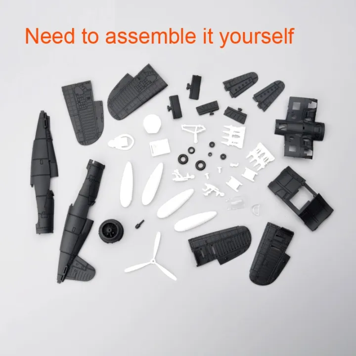 1/48%204D%20F4U%20Pirate%20Corsair%20Fighter%20Model%20Assemble%20Plane%20Model%20Airplane%20Aircraft%20Blocks%20Building%20Toys%20-%20Image%205