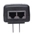 【High-quality】 2X Ethernet POE Injector Adapter for IP Phone Gateway IP Camera. 