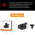 Base Mount for ACTION 4/ GO3 Flexible Adhesive Base for Curved Helmet Mounts Durable Easy Install. 