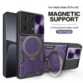 Lereach For Infinix Note 30 Pro 4G Mobile Cover Case Camera Thick Armor Car Ring Bracket Shockproof Back Cover.