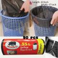 High Quality - Roll 50 pc 35 liter garbage bag - Easy to Use And Maintain - Refine and Excellent - Reliable and Durable.