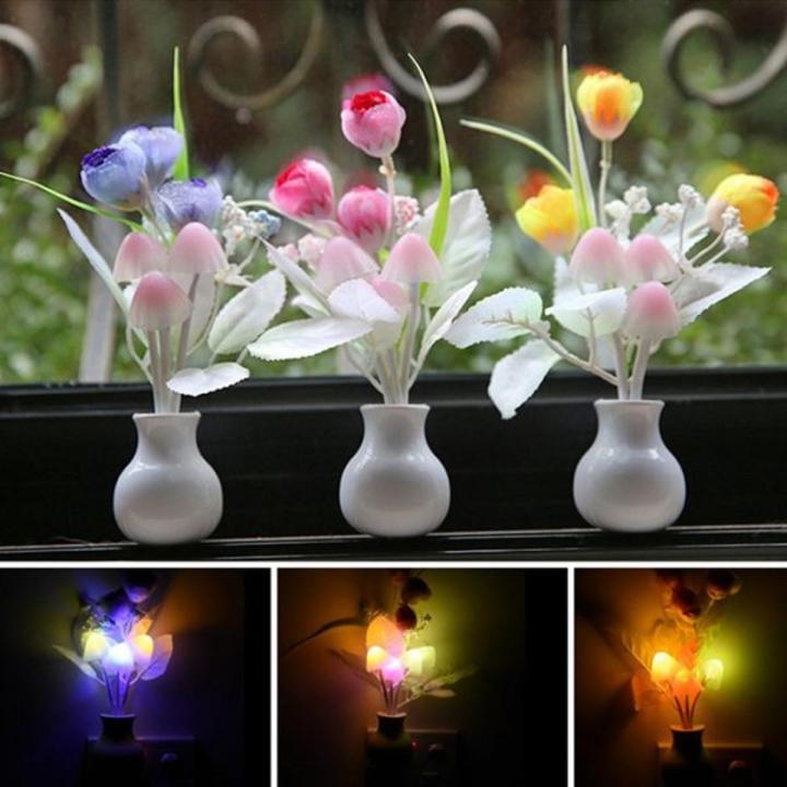 LED Dream Mushroom Lamp - multi color