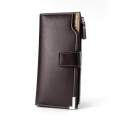 Multicolour  Leather men long mobile Wallet Money Bag Coin purse Card holder. 
