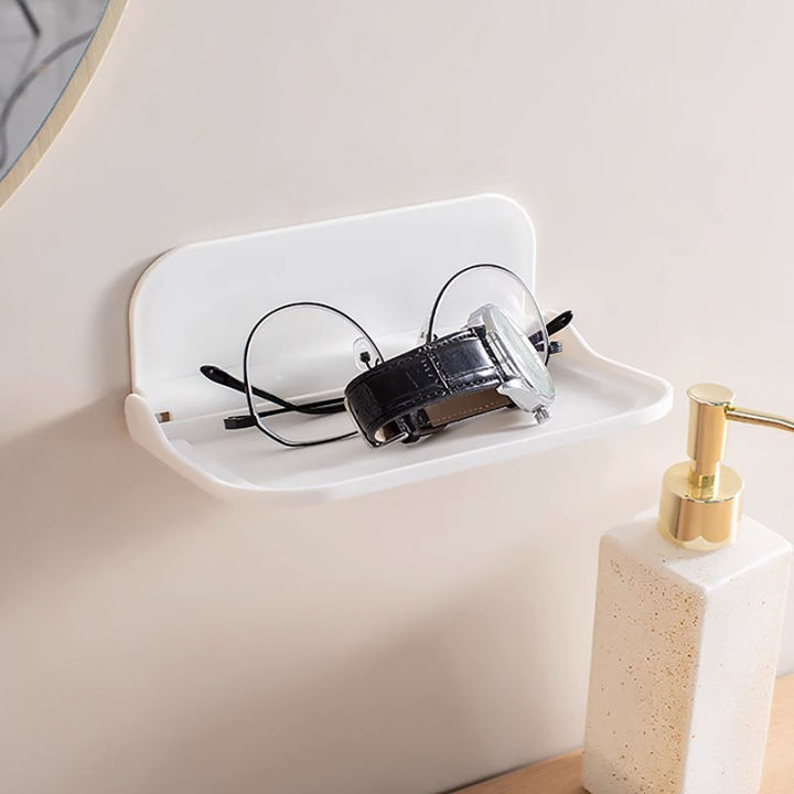 Wall%20Mounted%20Folding%20Shelf%20Saving%20Space%20Storage%20Rack%20Punch-Free%20Phone%20Holder%20Wifi%20Router%20Storage%20Tray%20Home%20Organizer%20Fayshow%20-%20Image%202