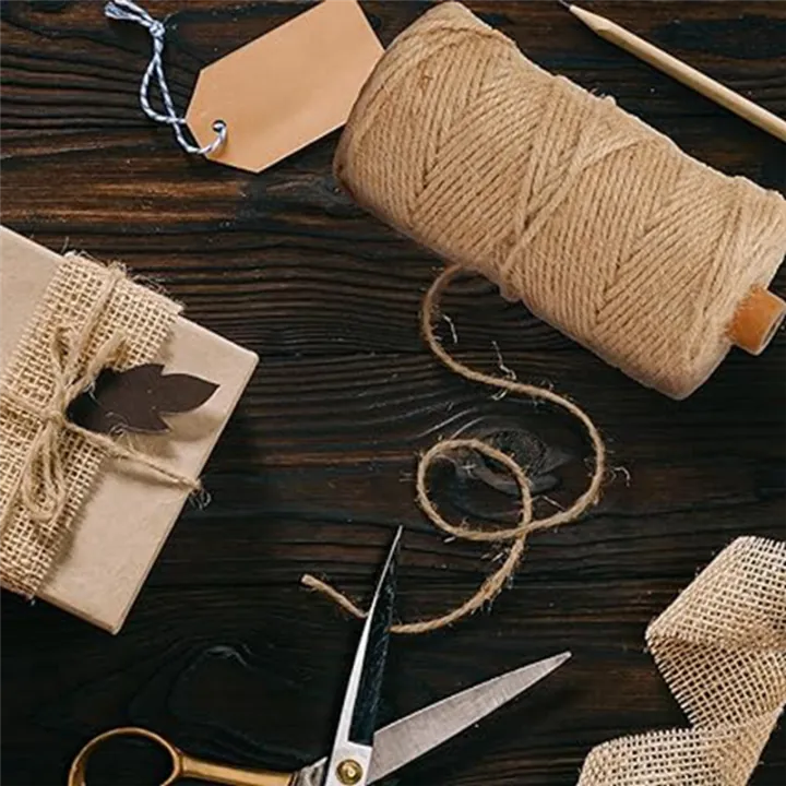 JAERBEE%20Natural%203mm%20Rope%20100M%20Rope%20for%20Gardening%20Plant%20Stand%20Gift%20Packaging%20Bundle%20Handmade%20Home%20Decoration%20-%20Image%205