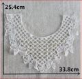 Embroidered Fabrics Dresses Laces Craft materials Pearl Lace fabric for Sewing Lace collar Needlework Accessories. 