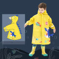 Cute Polyester Baby Raincoat Outdoor Waterproof Rain Coat Children Impermeable Poncho Boys Girls Rain Jacket. 