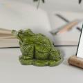 Feng Shui Ornament Good Luck and Wealth decoration Money Accessories House Warming Gift Frog Statue for Home Office Tabletop Decoration. 