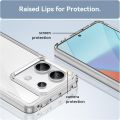 Xiaomi Redmi Note 13 Transparent Soft & Flexible TPU Mobile Cover.