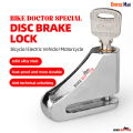 Universal Disc Brake Lock Rust Proof Durable Anti-Theft (Non Acid Proof) Copper Cylinder with 2 Keys. 