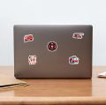 50 Pcs/Set Fire Truck Graffiti Sticker for Kids Notebook Hand Account Pencil Case Decoration Waterproof Label Stickers.
