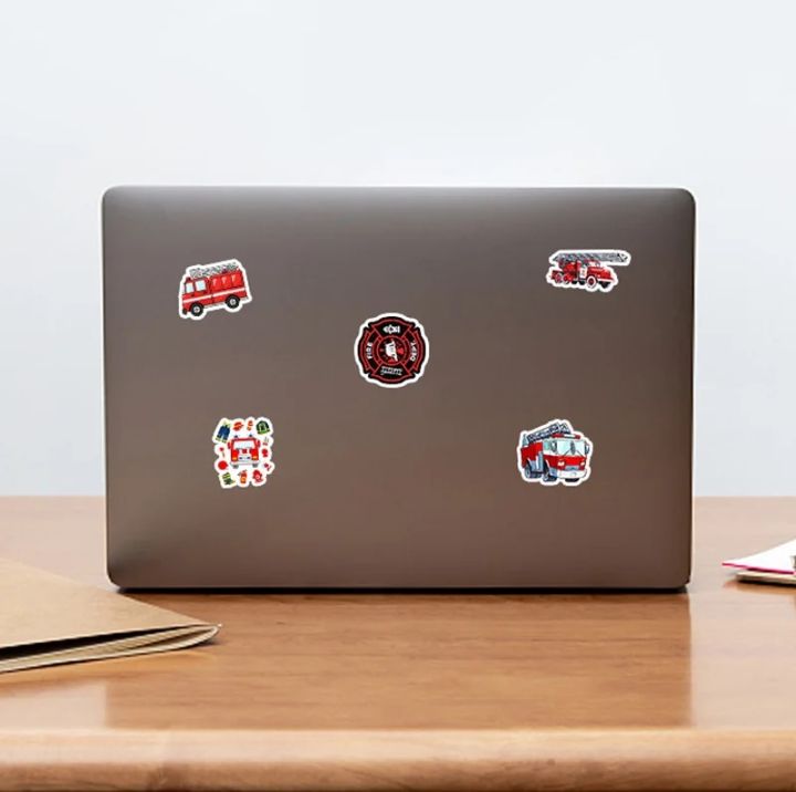 50%20Pcs/Set%20Fire%20Truck%20Graffiti%20Sticker%20for%20Kids%20Notebook%20Hand%20Account%20Pencil%20Case%20Decoration%20Waterproof%20Label%20Stickers%20-%20Image%206