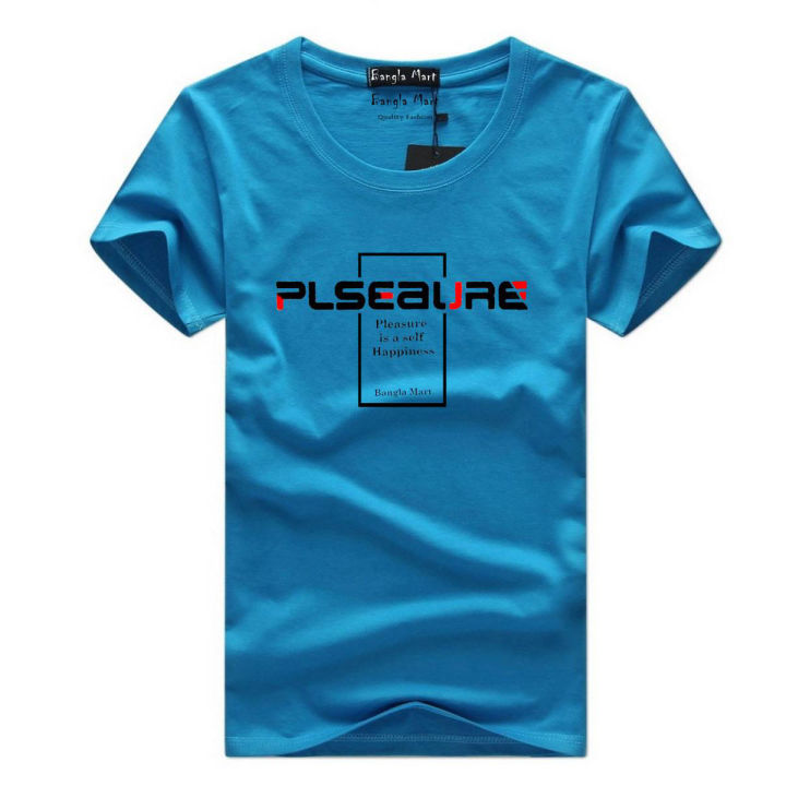 Printed T-Shirt for Men - Round Neck & Half Sleeve - Soft & Comfortable - Perfect for All Seasons