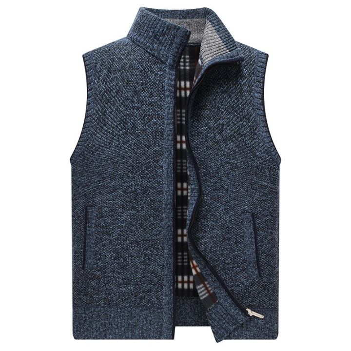 Men's%20Winter%20Thick%20Fleece%20Sweater%20Vests%20Knitted%20Cardigan%20Sleeveless%20Waistcoat%20Male%20Casual%20Sweater%20Vest%20for%20Men%20Clothes%20-%20Image%206