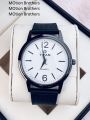 TITEL New Best Silicon Analog Watch for Men&BOY Black Dial White - Watch. 