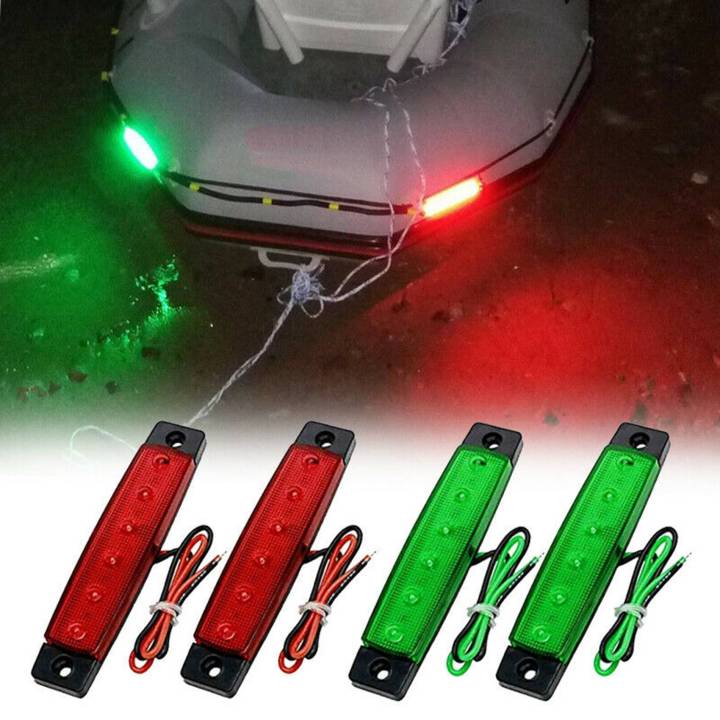 12Pcs%20Red%20Green%20Boat%20Navigation%20LED%20Lights%20Stern%20Lights%20Boats%20Light%2012V%20-%20Image%202